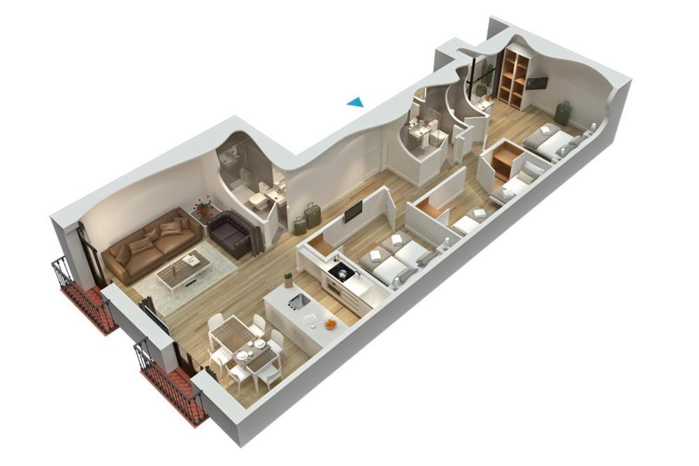 Enjoybcn Colon Apartments 바르셀로나 객실 사진